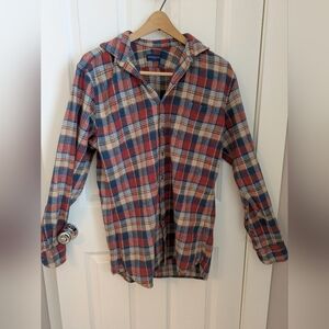 Proper Cloth 16.5 Plaid Button-Up Shirt